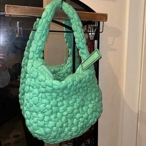Wildfox Green Quilted Women's Bag